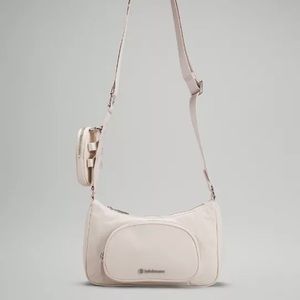 NWT LULULEMON Crossbody with Nano Pouch White Opal